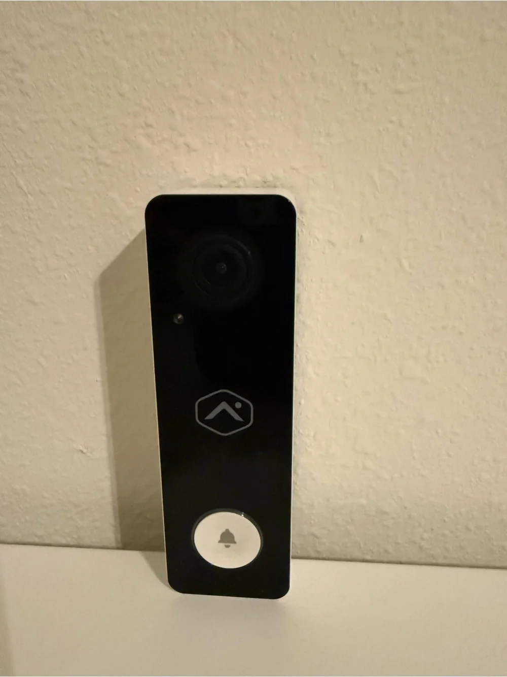 Smart Video Doorbell Camera - Black